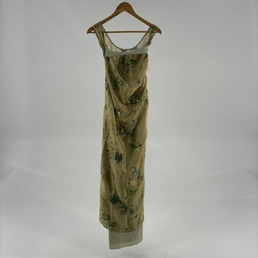 Few Moda High-Neck Floral Maxi Dress